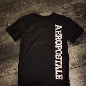 Aeropostale Black Tee with Bold Logo